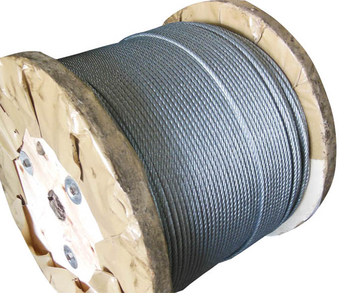 GALVANIZED STEEL WIRE ROPE 6X12+7FC 