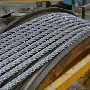18X7 Non-Rotating Wire Rope Galvanized Steel Wire Rope for Port Lifting Cranes